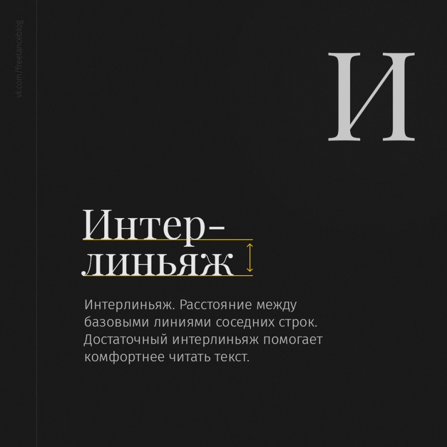 Типографика основные понятия