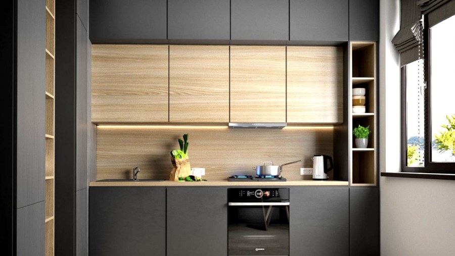 Графит Эггер кухня