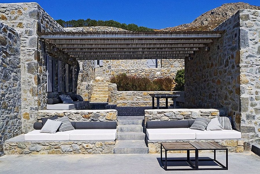 Каменные дома Греции