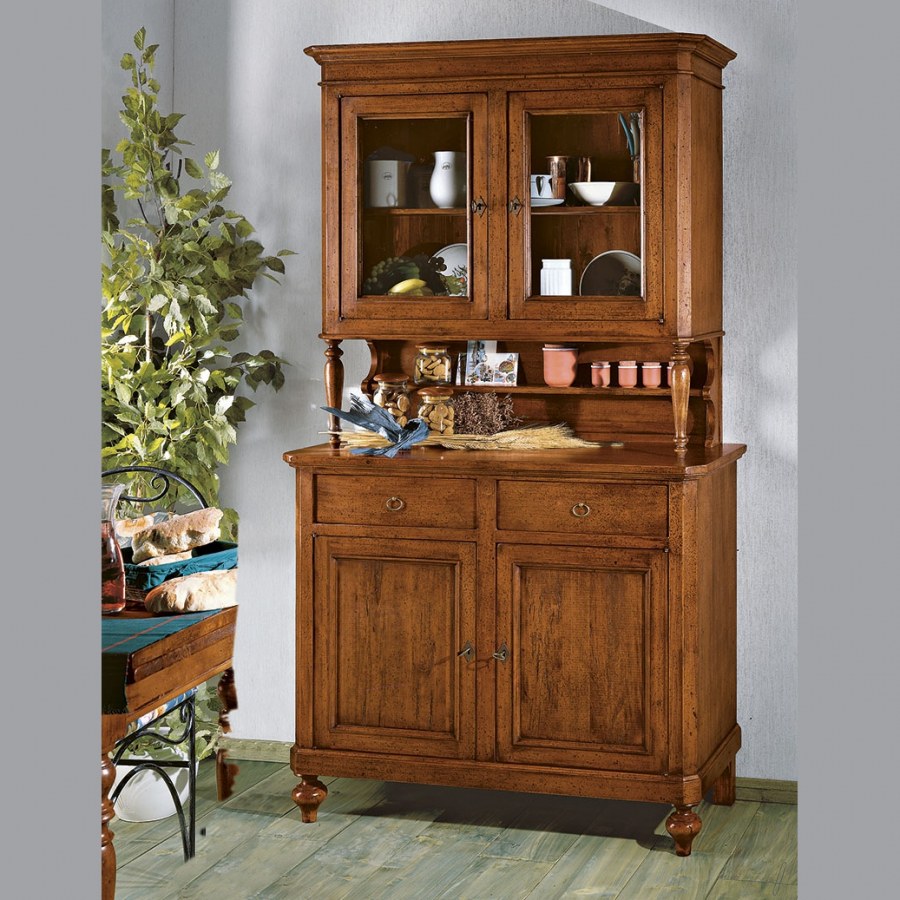 Буфет для посуды в деревенском стиле