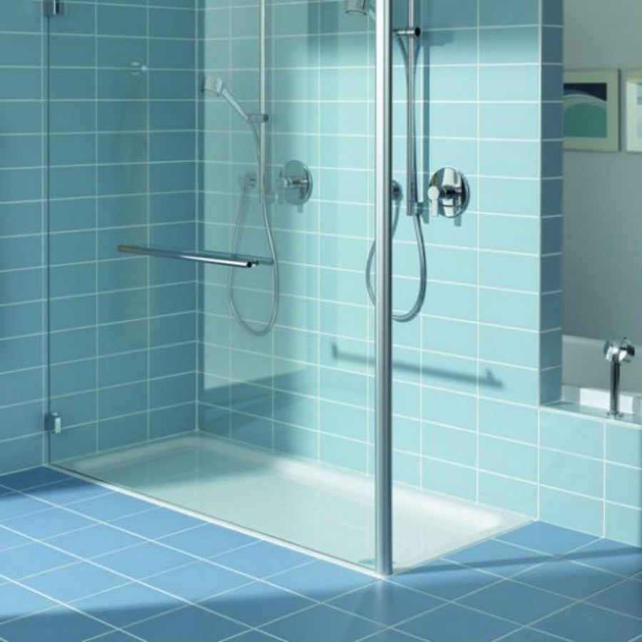 Душевая комната без поддона