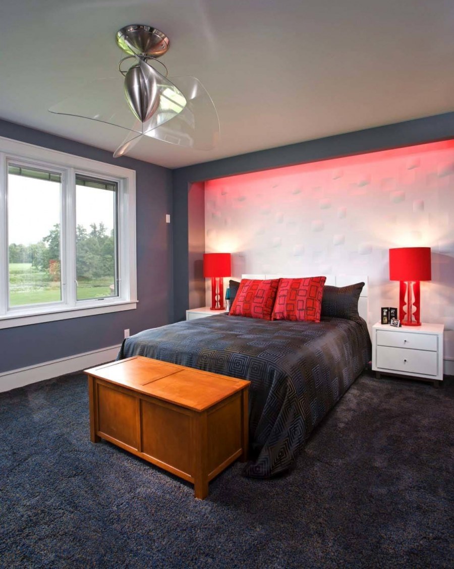 Декоративное освещение спальни