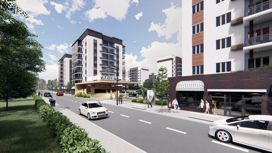 Жилой комплекс Заречье парк Владимир