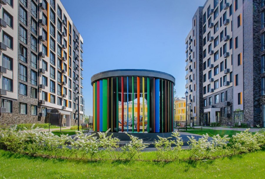 Заречье парк Владимир ход строительства