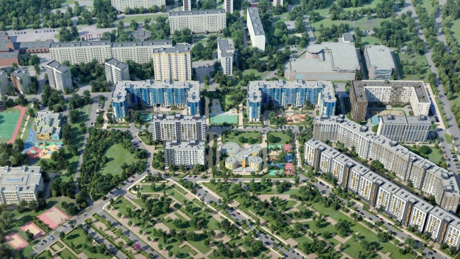 Медовая улица резиденции Сколково