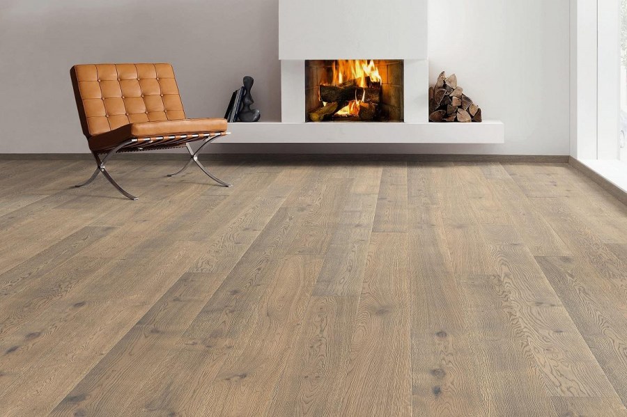 Паркетная доска Haro ясень Фэнси браш (термо