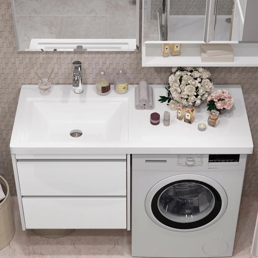 Тумба Смайл Фреш 120 с раковиной