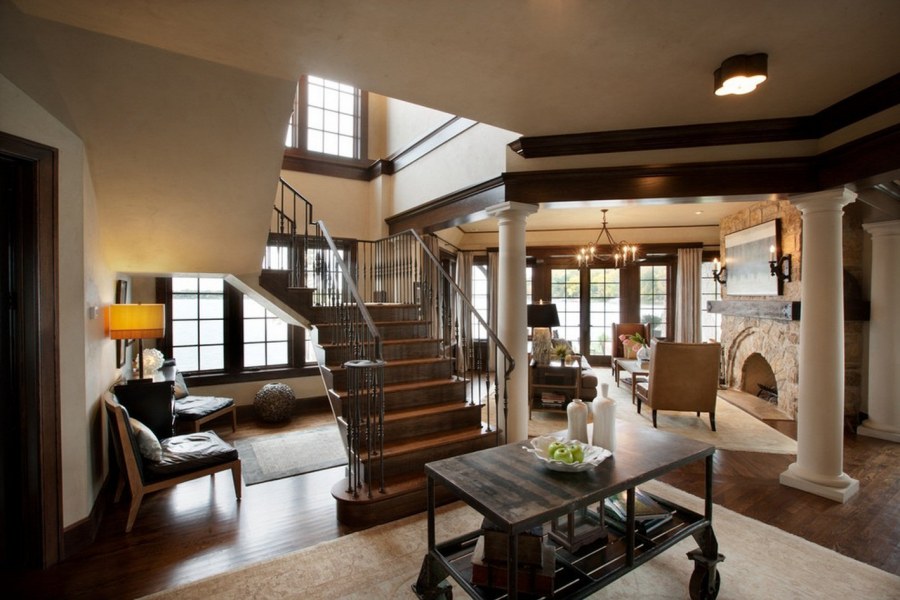 Деревянный интерьер