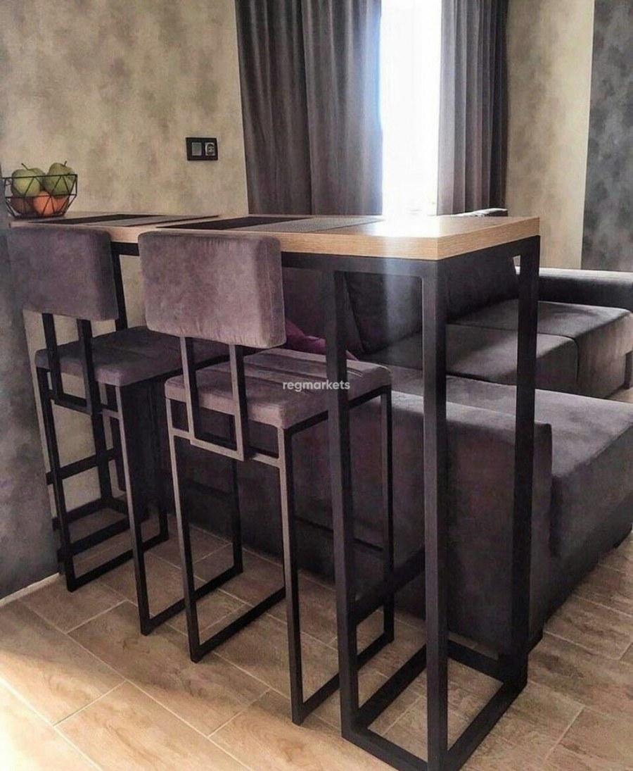 Барная стойка «Hexagon Black»