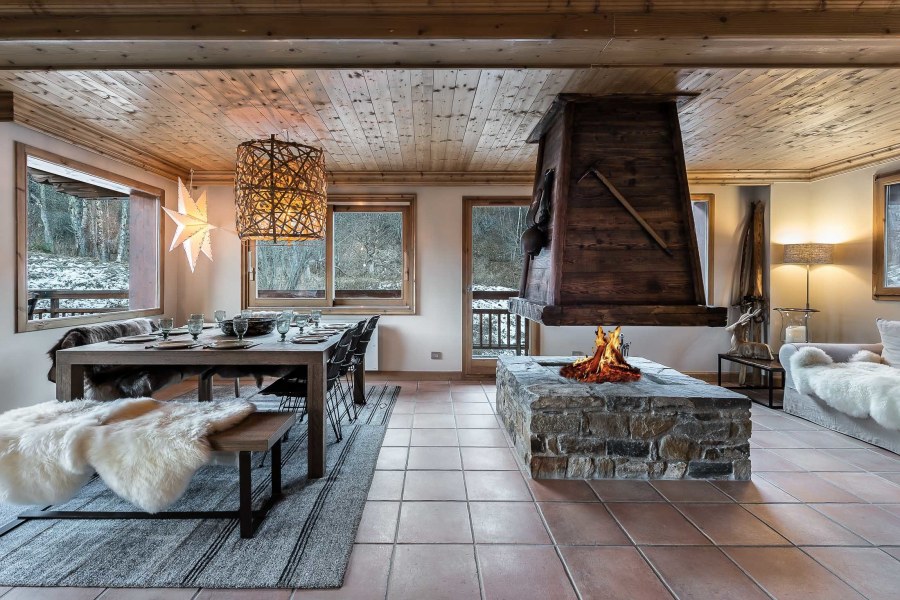 Камин в стиле Шале