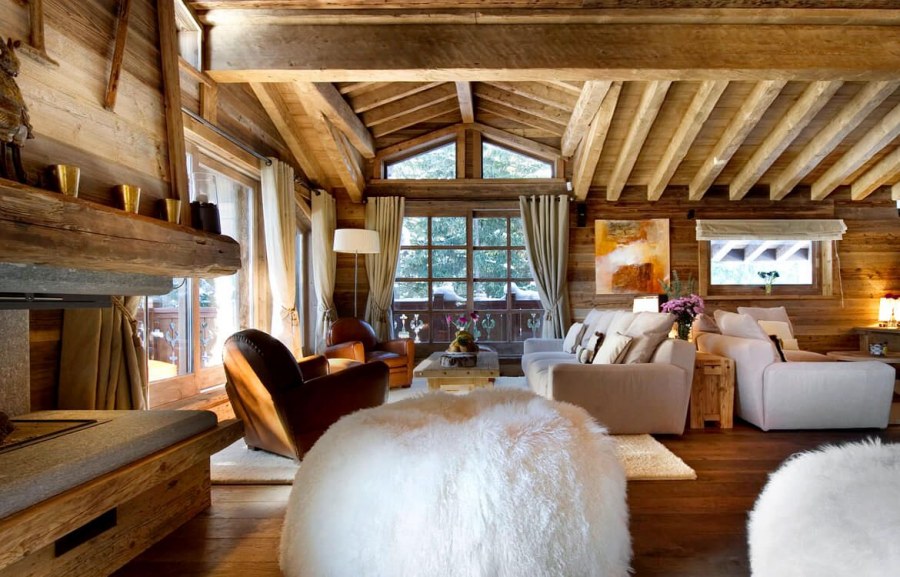 Шале интерьер 108