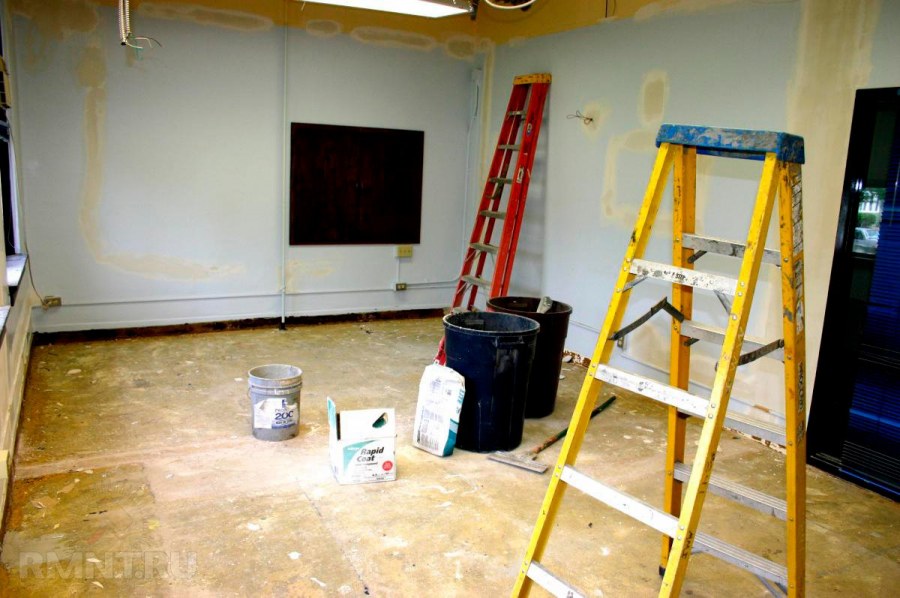 Строительные работы в квартире