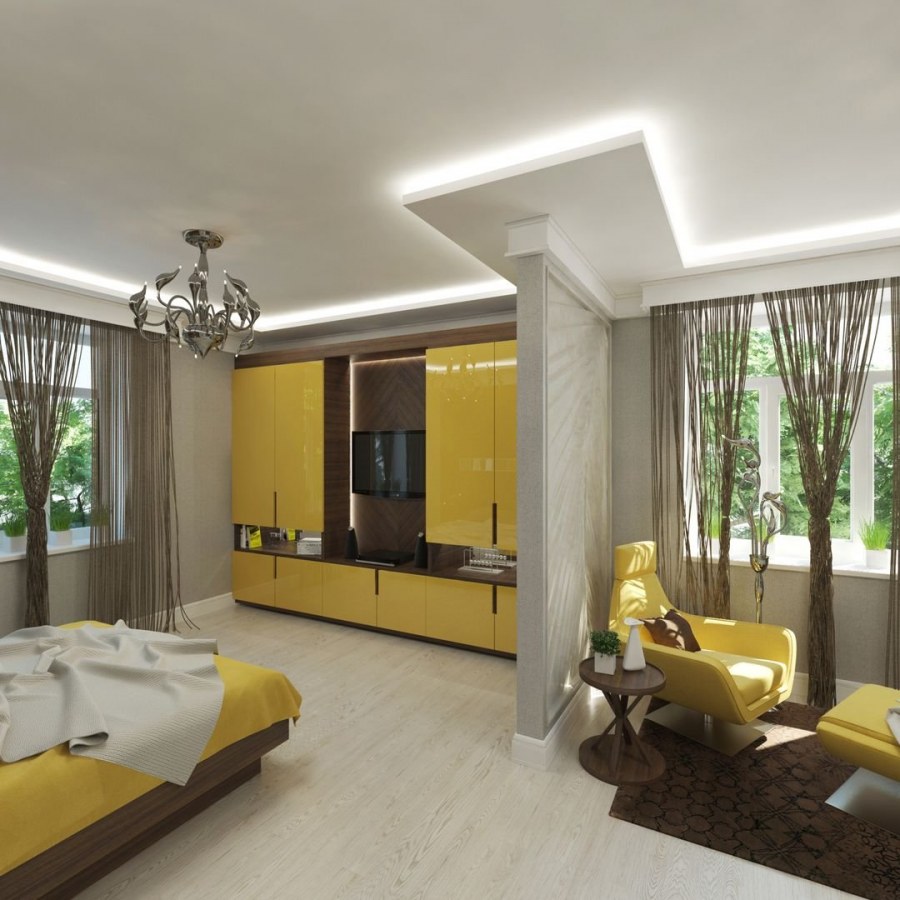 Отделка гостевой комнаты