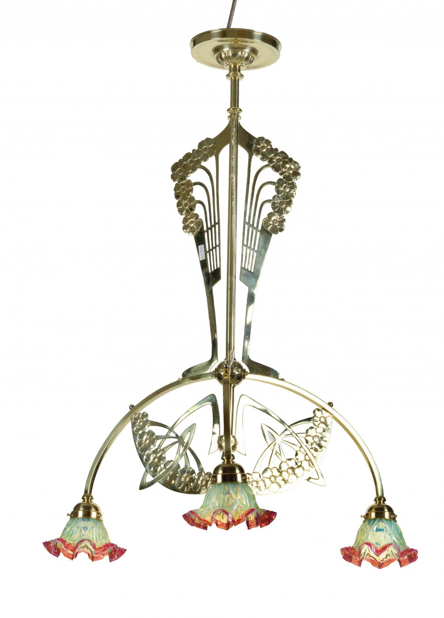 Люстра югендстиль