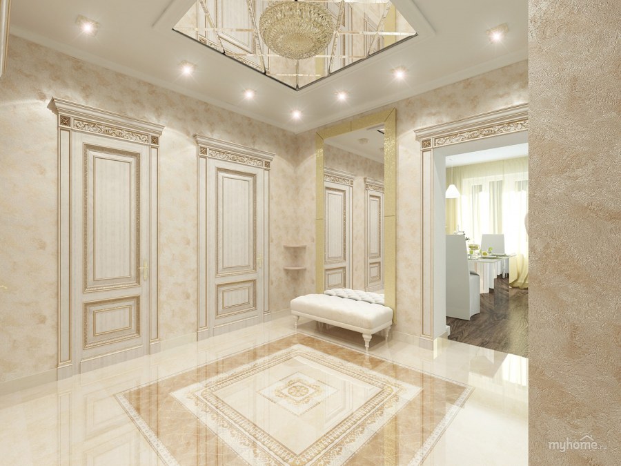 Декоративная штукатурка в рамке