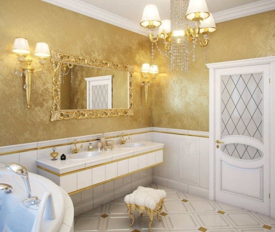 Венецианская штукатурка в неоклассике