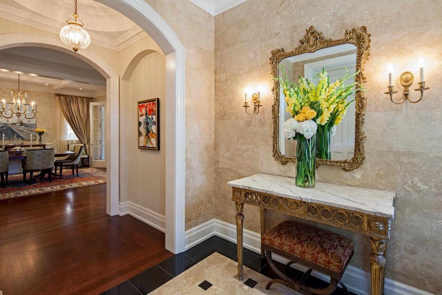 Венецианская штукатурка коридор мрамор