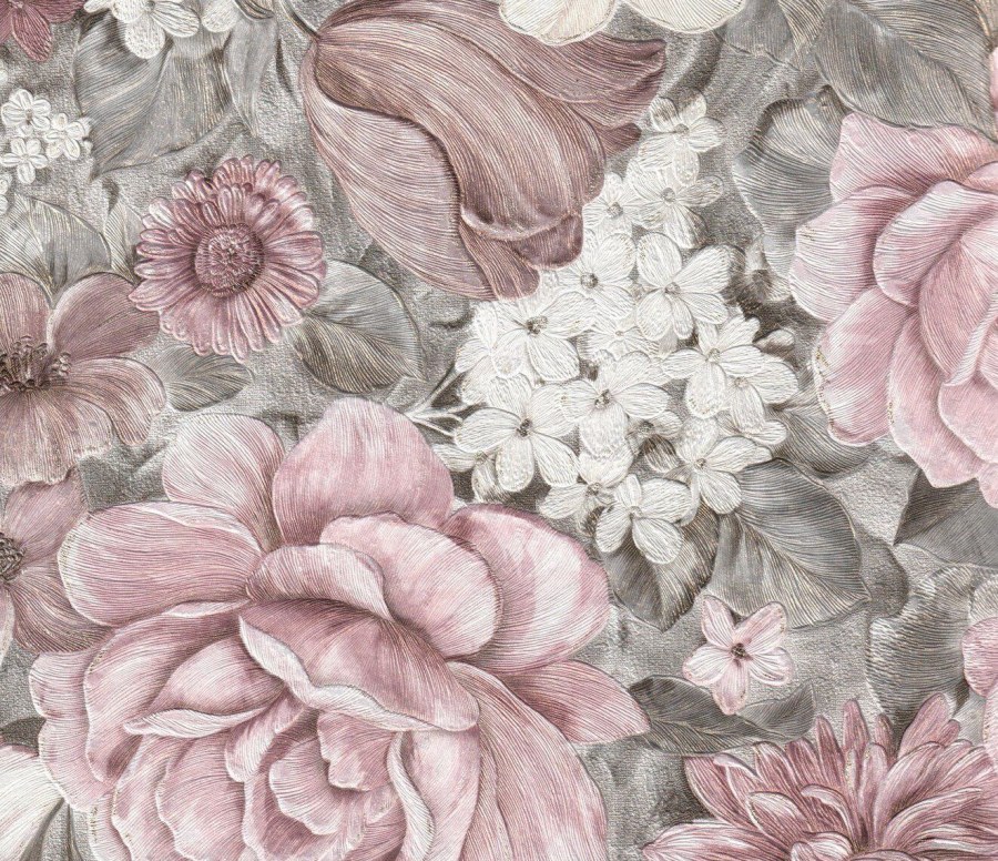 Фотообои крупные цветы на стену