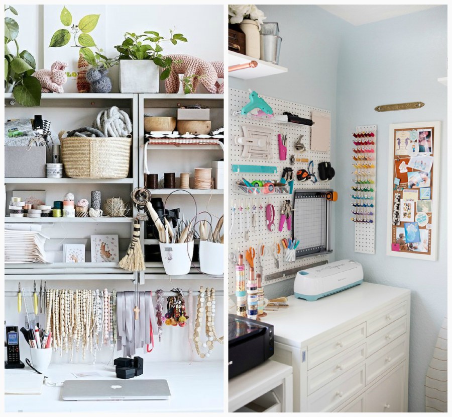 Лайфхаки для рабочего уголка рукодельницы