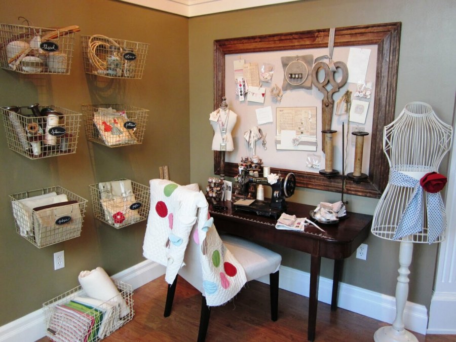 Комната для рукоделия швейная мастерская