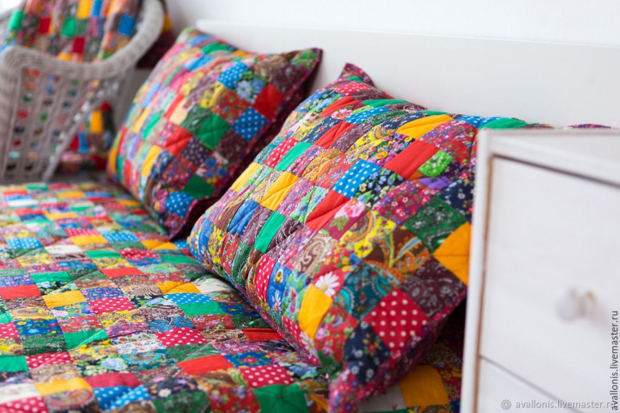 Лоскутные наволочки