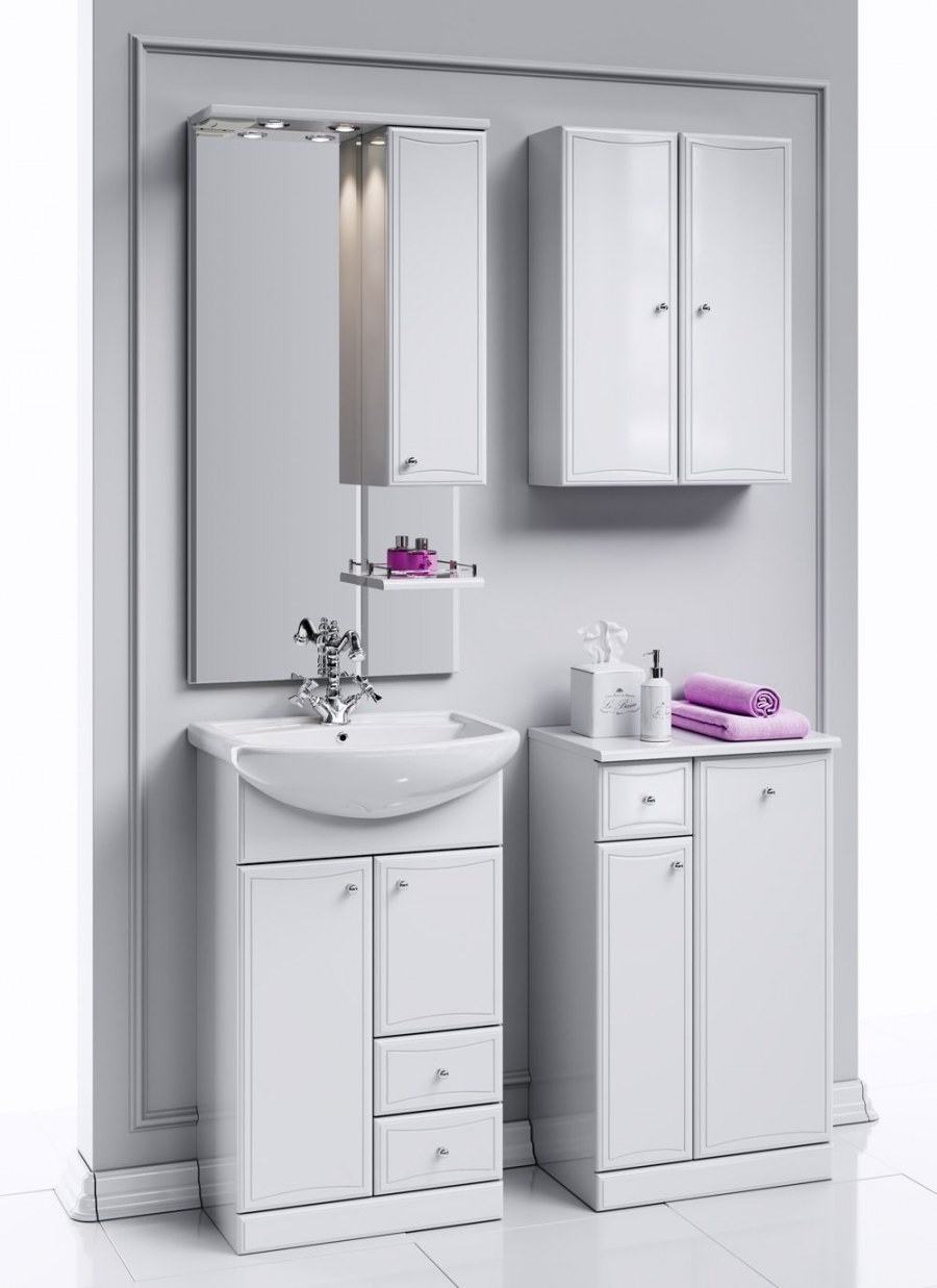 Зеркало-шкаф Aqwella Барселона 55