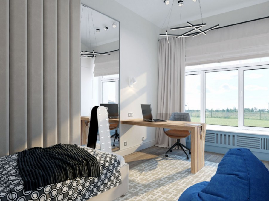 Радиаторы под потолок интерьер