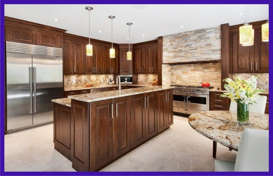 Кухня под дерево