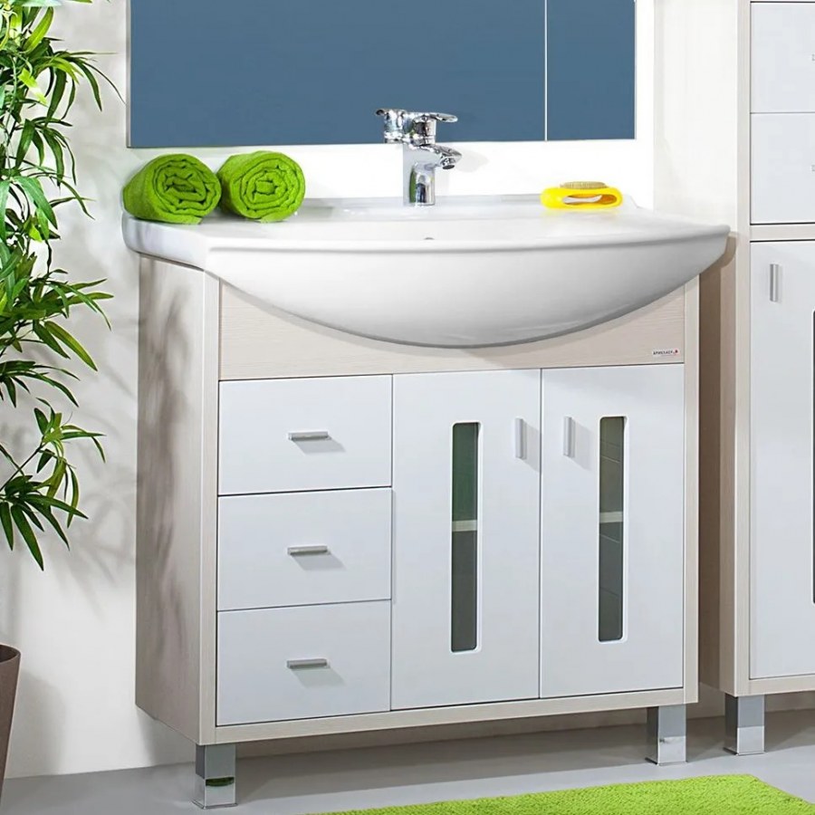 Тумба с раковиной Бриклаер Бали 90