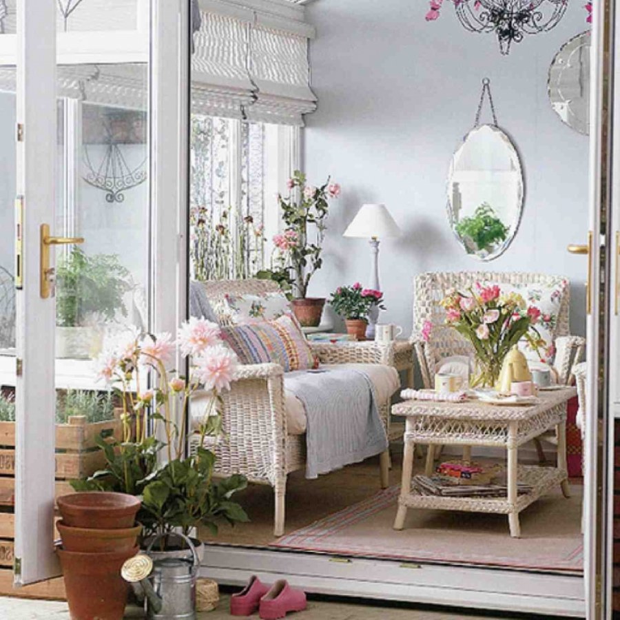 Интерьер террасы в стиле Прованс