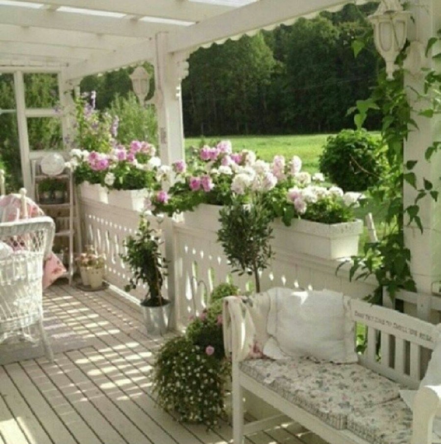 Шебби Шик терраса