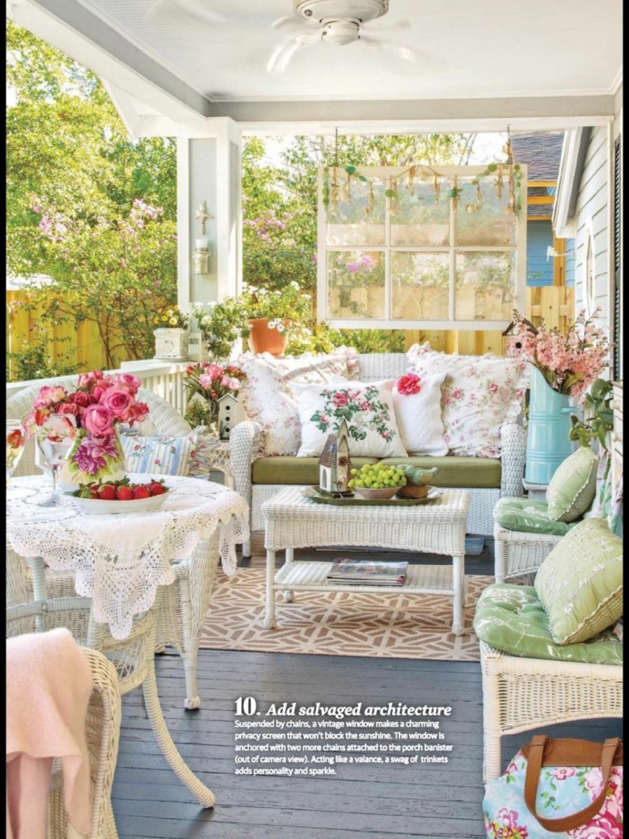 Терраска в стиле Прованс