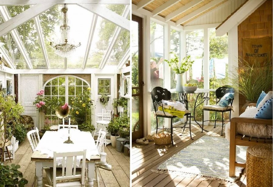 Терраска в стиле Прованс