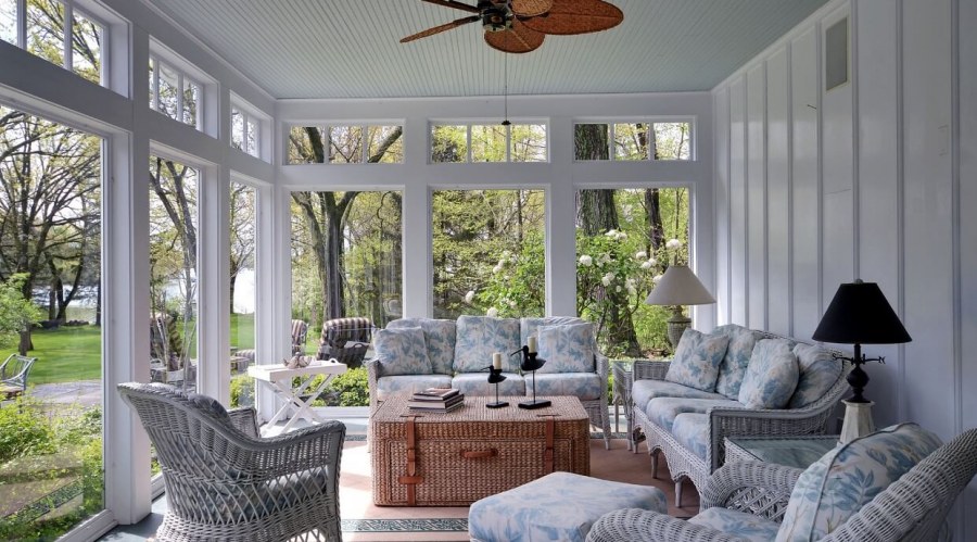 Веранда на даче в прованском стиле