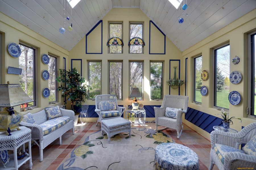 Летняя веранда в стиле Прованс