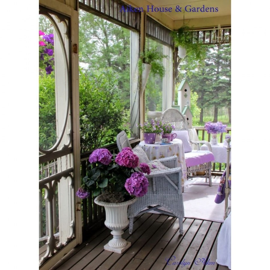 Веранда Тюдор интерьер