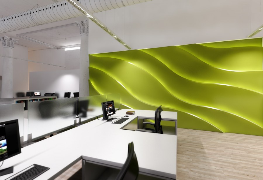 3д панели Zaha