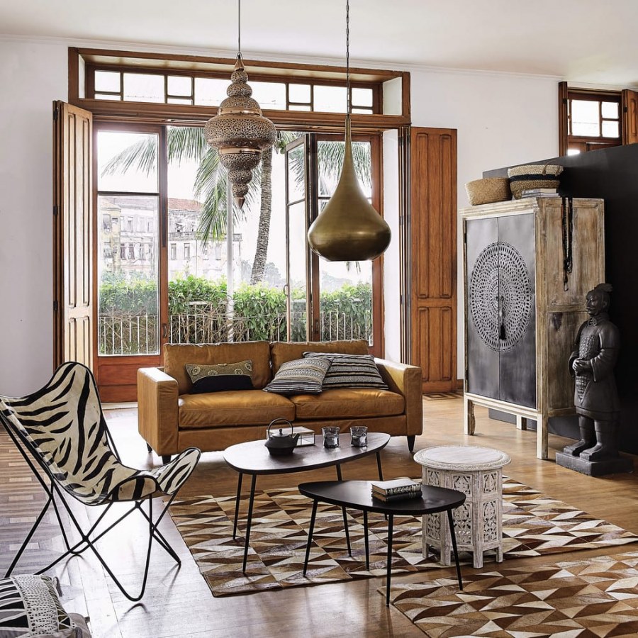 Гостиная в африканском стиле