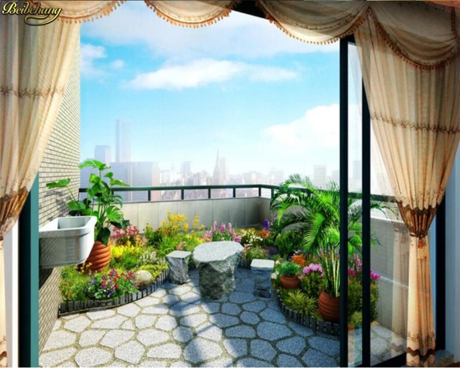 Уютный балкон