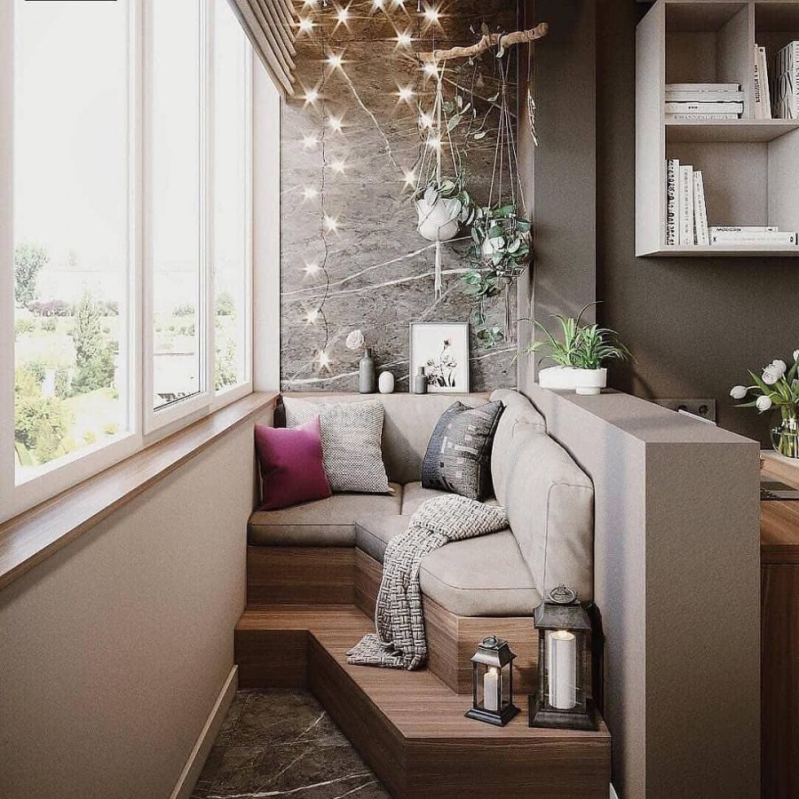 Обустройство балкона