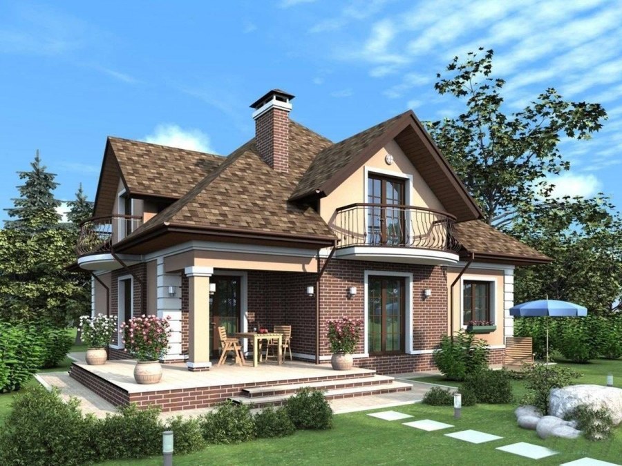 Проекты домов и коттеджей