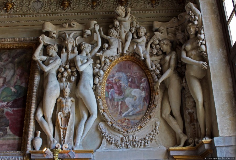 Бенвенуто Челлини нимфа Фонтенбло