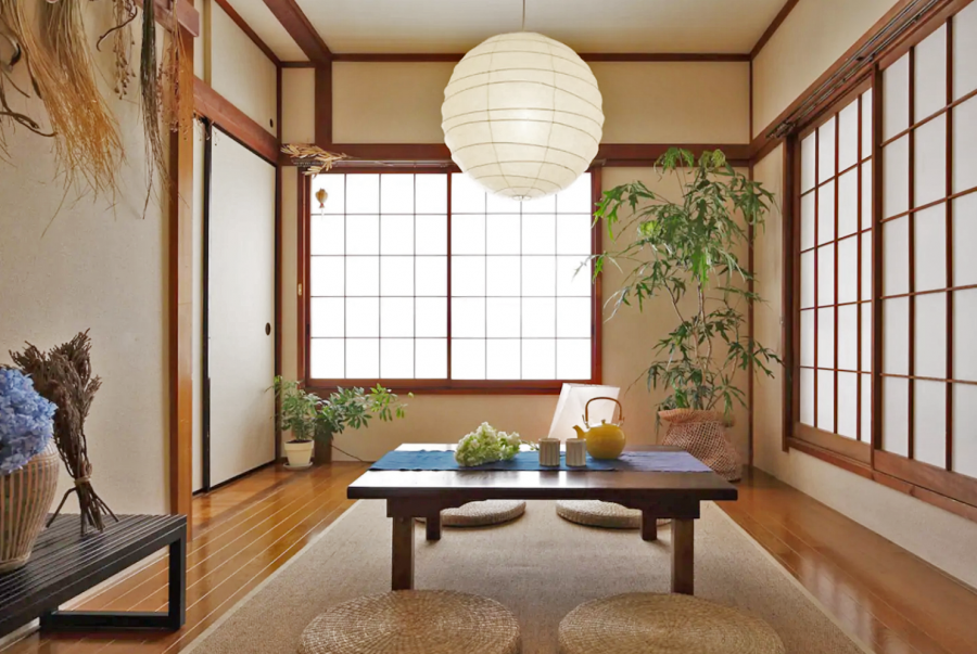 Японские атрибуты в интерьере