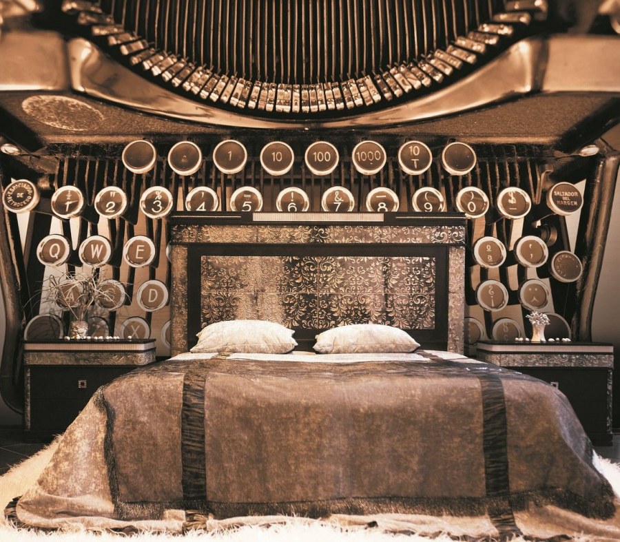 Стиль стимпанк в интерьере спальни