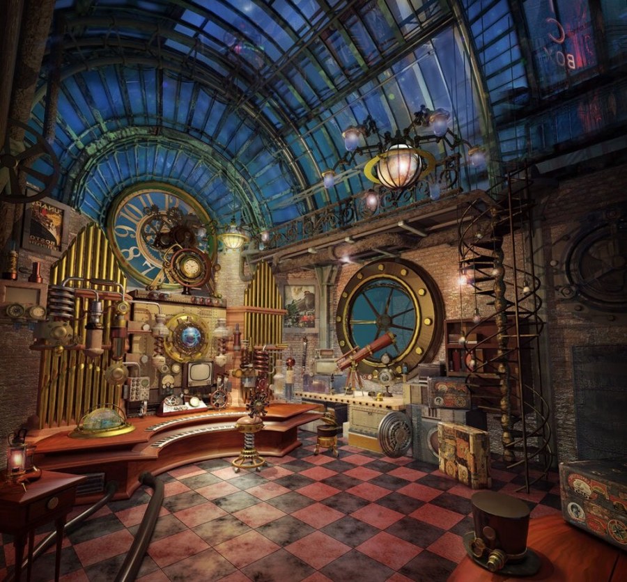 Каюта капитана Немо