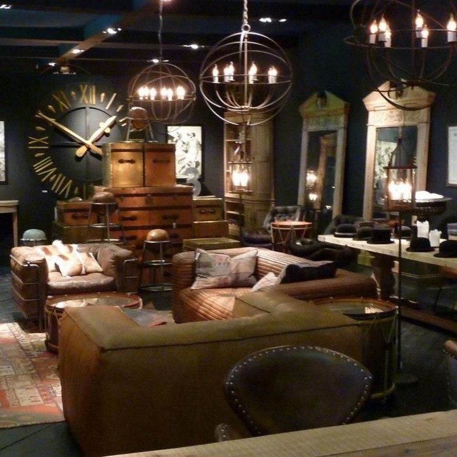 Дизельпанк интерьер