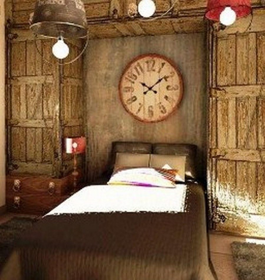 Спальня подростка в стиле стимпанк