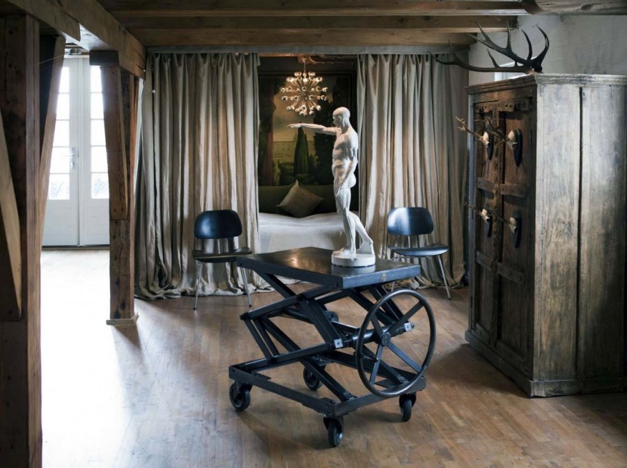 Стимпанк стиль в интерьере