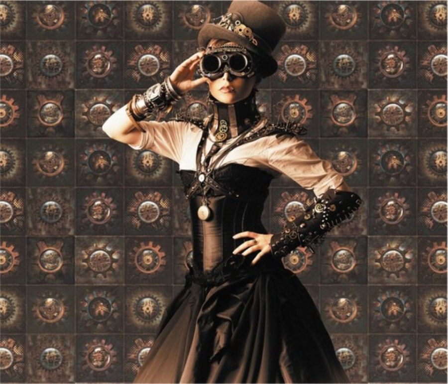 Светильник в стиле стимпанк