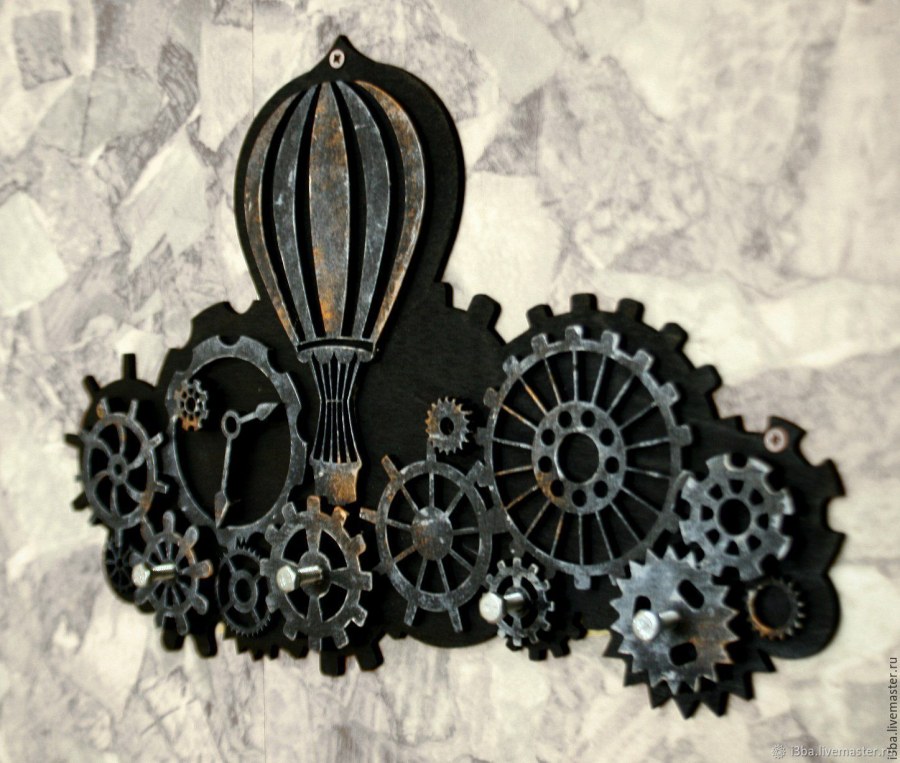 Комната в стиле стимпанк